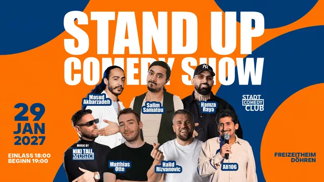 Ankündigungsbild zur Show Stand up Comedy MixShow - StadtComedyClub